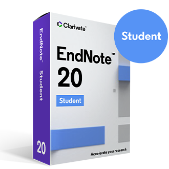 EndNote 20 Student パッケージ画像
