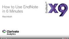 How to Use EndNote in 6 Minutes